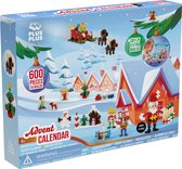 Plus-Plus - Adventkalender - Set Met Bouwstenen - 600 Delige Bouwset - Bouwspeelgoed - Vanaf 5 Jaar