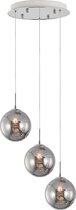 Hanglamp Voor Eetkamer, Slaapkamer, Woonkamer - Glass Serie - Bollamp 3xG9 - lichts excl. lichtbron - ROKERIG