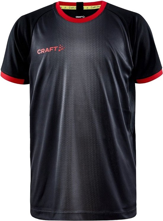 Craft Progress 2.0 Graphic Jersey JR 1910180 - Black/Bright Red - 158/164