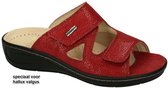 Fidelio Hallux -Dames - rood - slippers & muiltjes - maat 39