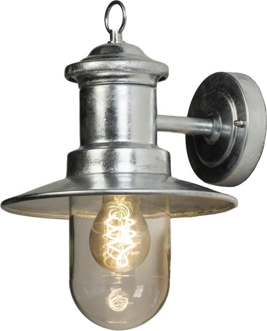 Lumidora Wandlamp 74753 - Voor buiten - NAPOLI - E27 - Zink - Metaal - Buitenlamp - IP44