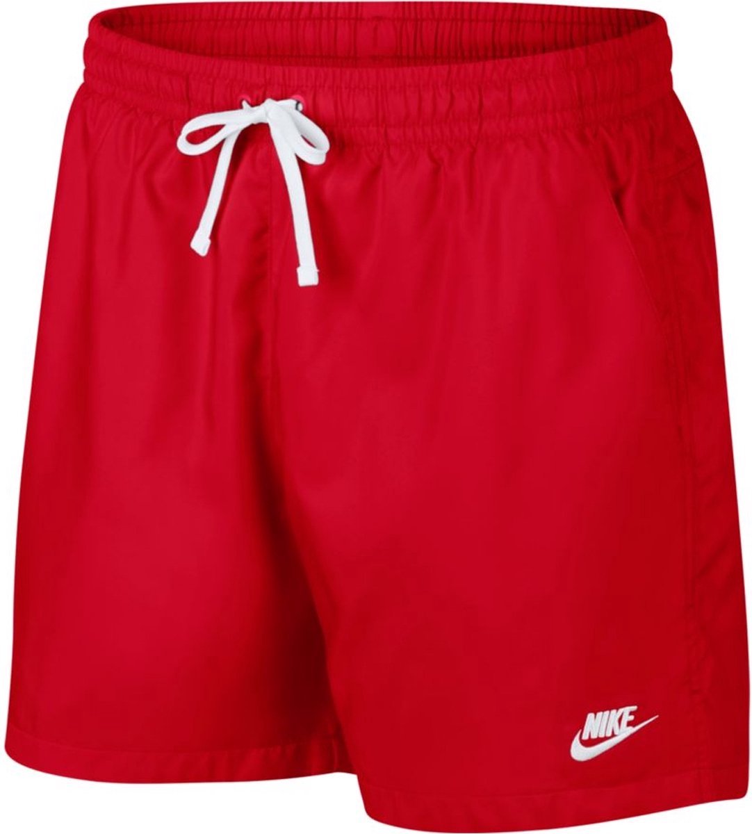 Nike Nsw Ce Short Wvn Flow Sportbroek Heren Rood