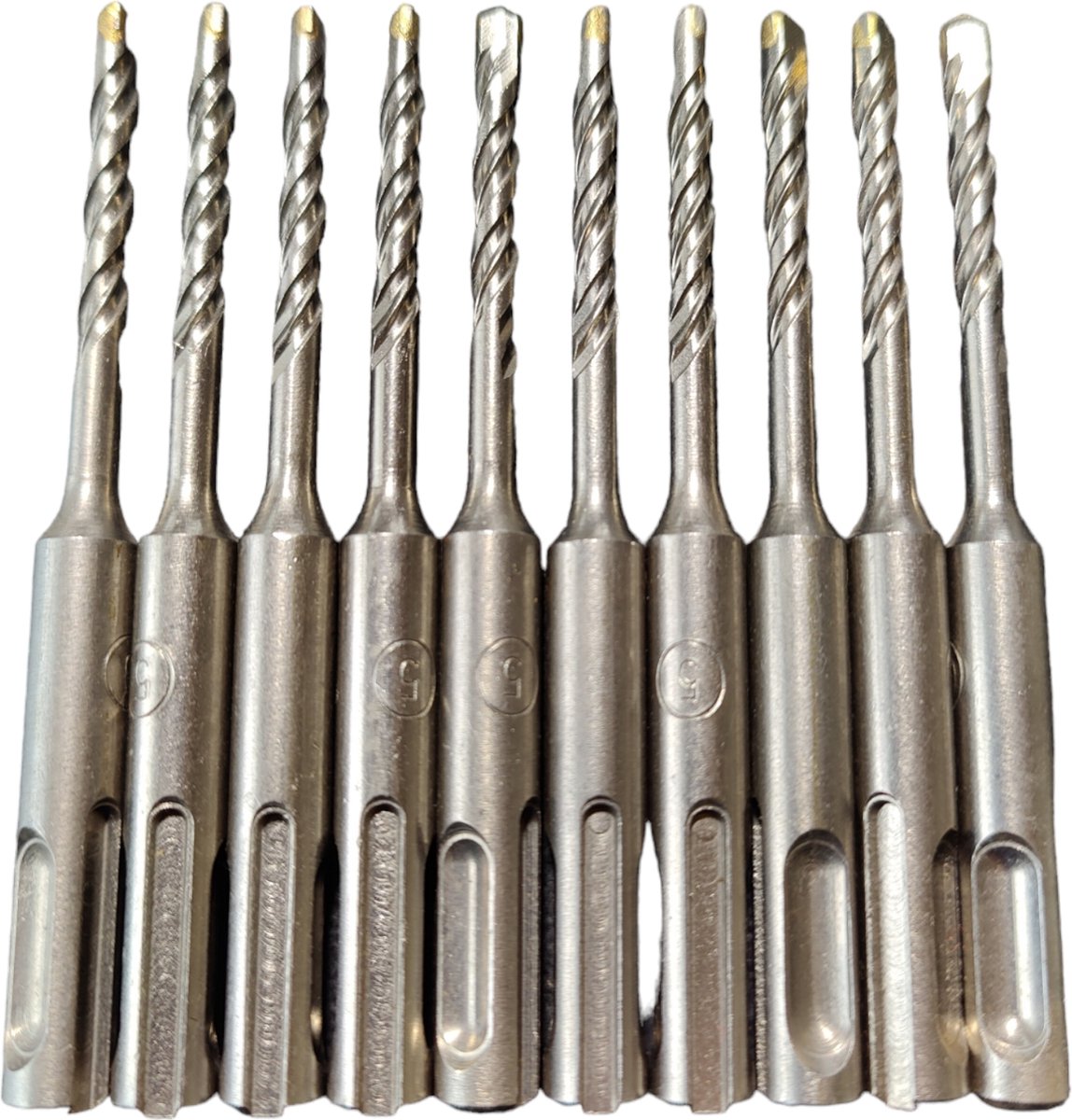 Rodia hamerboor - 10x SDS plus Boor - 5mm - L 100mm - NL 50mm - 2 snijder