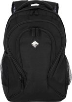 Handbagage voor reizen, vrije tijd en sport, bagageserie BASICS Daypack: functionele rugzak, 096245-01, 41 cm, 22 liter, zwart, 30x41x20 cm, zwart, 22 Liter, Rugzak