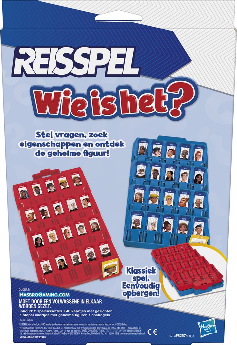 Wie is het? Reisspel - Gezelschapsspel — afbeelding 5