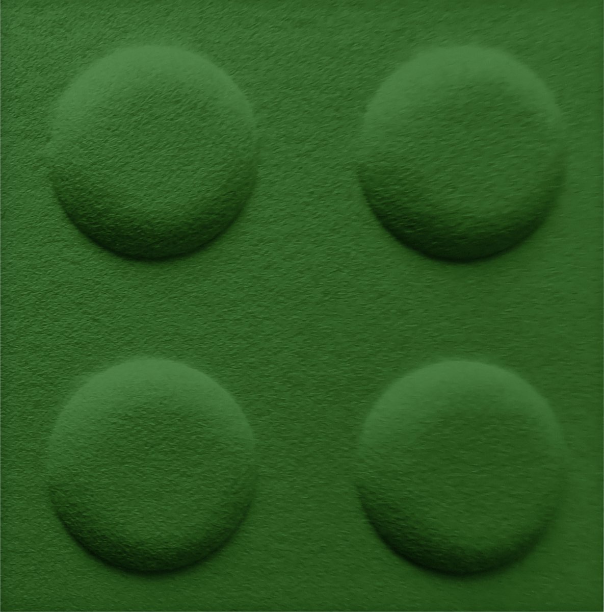 Wandpaneel - 30x30cm Donker Groen - Wandborden - Tienerkamer - Kinderkamer Decoratie - Wanddecoratie Kinderkamer