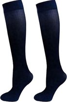 Finnacle - Soutenez vos jambes avec des bas de contention - L/XL - Bleu foncé - Pour le sport, les voyages et un usage quotidien !
