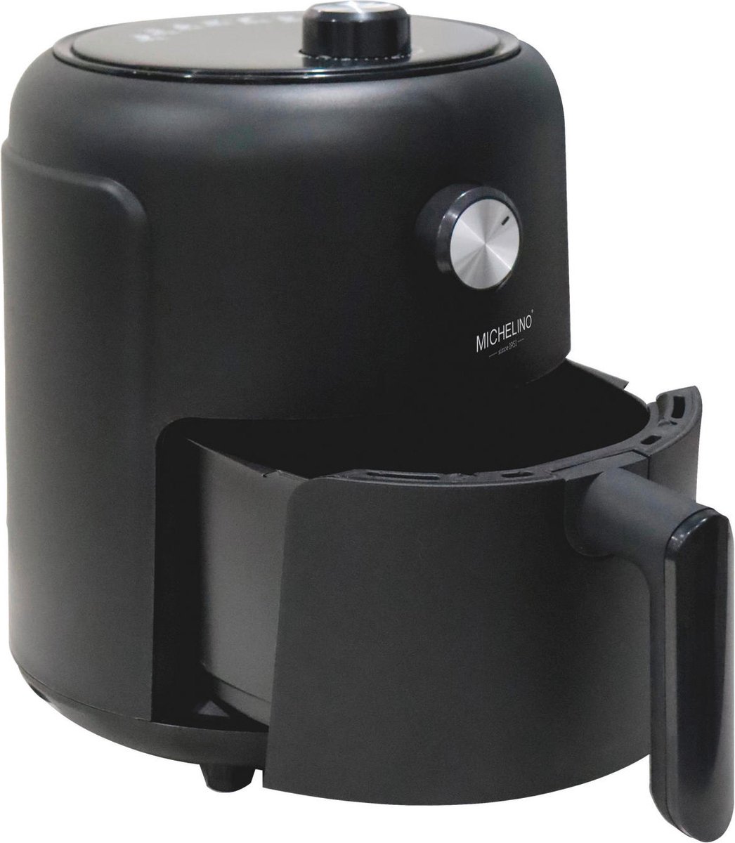 Michelino Hetelucht friteuse - Airfryer - 2.6L - 1000W - zwart