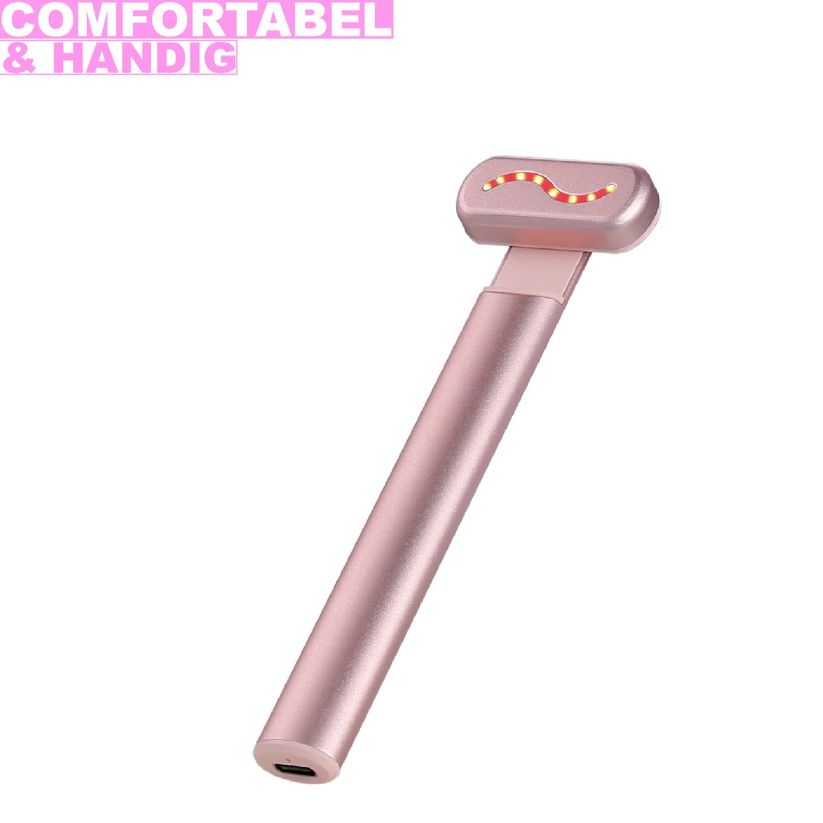 Gezichtsmassage Apparaat - Rood Lichttherapie - Red Light Therapy Face - Wand - Donkere Kringen - Huidverjongingsapparaat - Led Gezichtsmasker - Gezicht - Rood Licht Therapie- PRO VERSIE