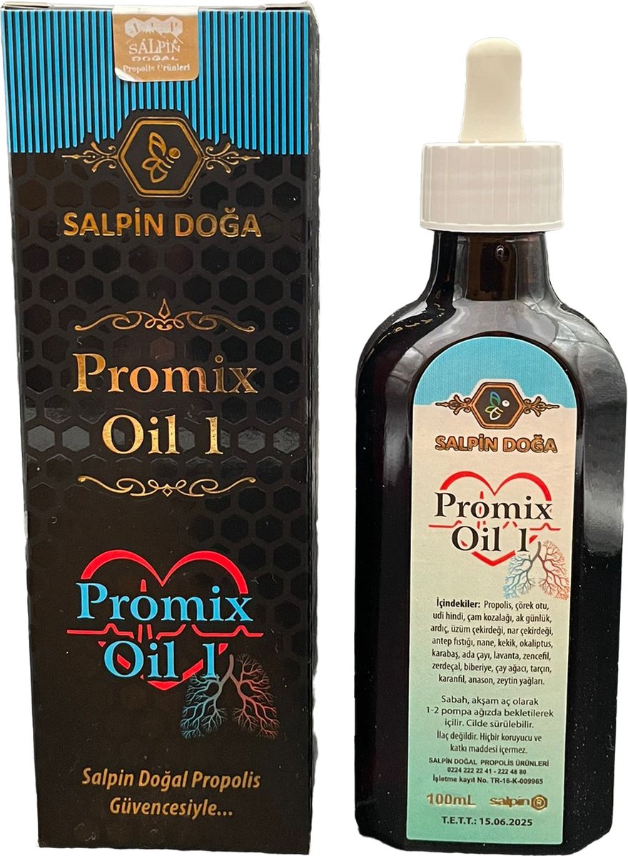Goedkoopste Promix Oil 1 - Natuurlijke Longreiniging en Gezonde Ademhaling