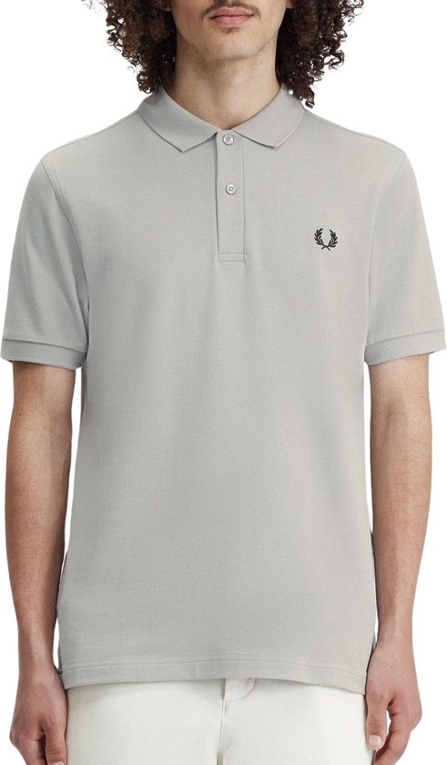 Fred Perry The Plain Fred Perry Shirt Polo's & T-shirts Heren - Polo shirt - Lime - Maat L