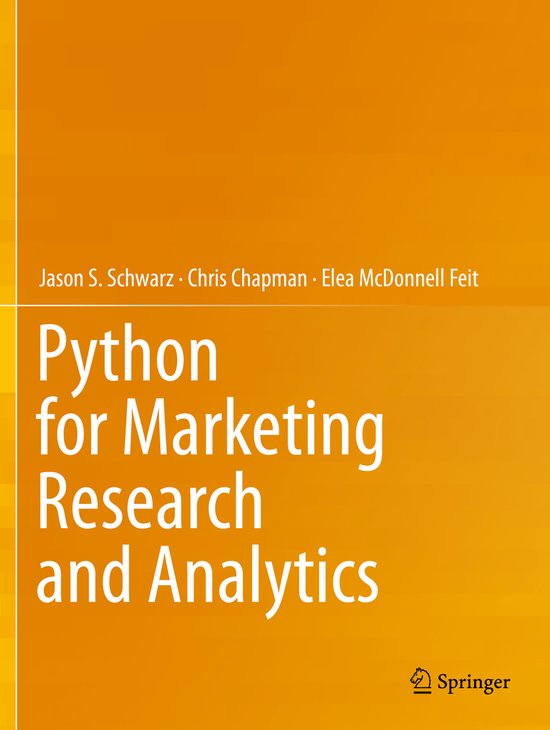 Python for Marketing Research and Analytics - cover
