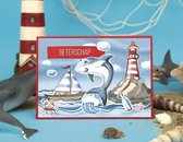 Cutting Sheets - Yvonne Creations - Small Elements Colorful Ocean 10 stuks