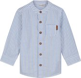Prénatal peuter blouse - Jongens - Midblue - Maat 74