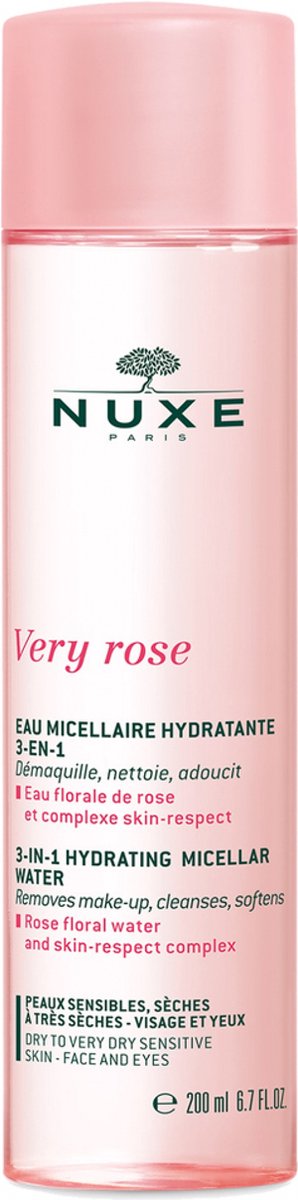 Goedkoopste Nuxe - Very Rose Cleansing Water Dry Sens Skin 200 ml