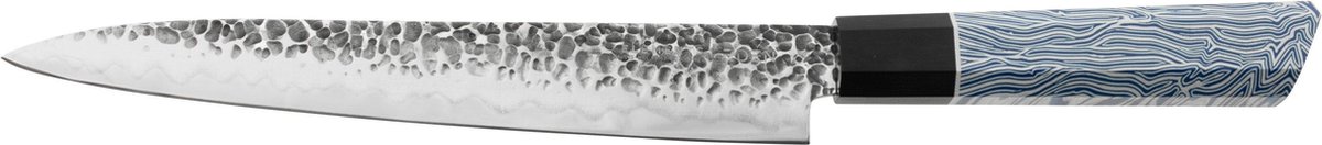 Eden Elements Sashimimes 2001-421, 22 cm, Aziatisch Keukenmes van Roestvaststaal met Gekleurde Handgreep