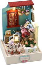 Hongda DIY Flower Leisure Time - Miniatuur Bouwpakket - Inclusief Verlichting