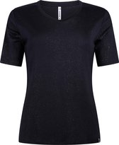 Zoso T-shirt Peggy Sprankling T Shirt 241 0008 Navy Dames Maat - S