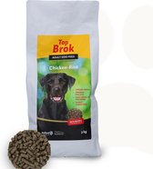 Topbrok Geperste Brokken Kip & Rijst - Hondenvoer - Hondenbrokken - Voor alle honden - Vernieuwd recept - Klein formaat brokjes - 3 kg