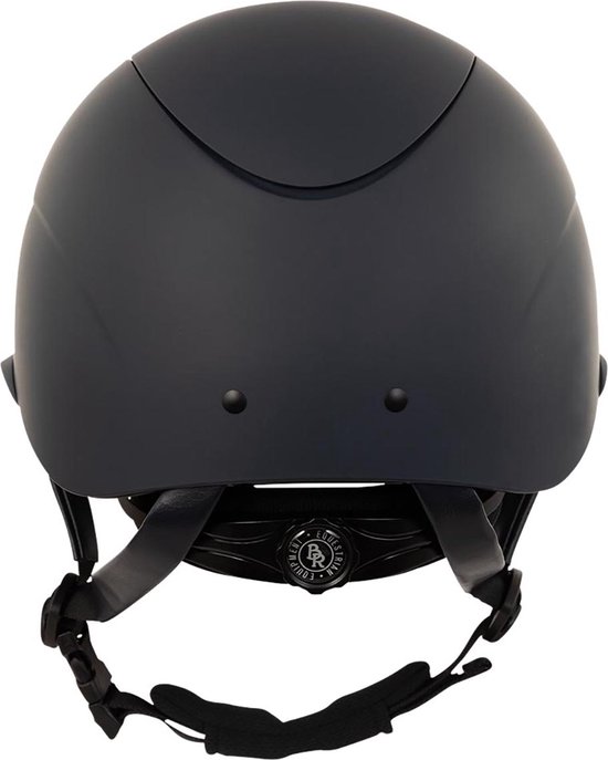 BR Casque d'équitation Theta Plus Peint Marine/Gunmetal - 58/60