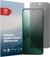 Rosso Privacy Screen Protector Geschikt voor de Xiaomi 14 - 9H Gehard Glas - Case Friendly Tempered Glass - Eenvoudige Installatie