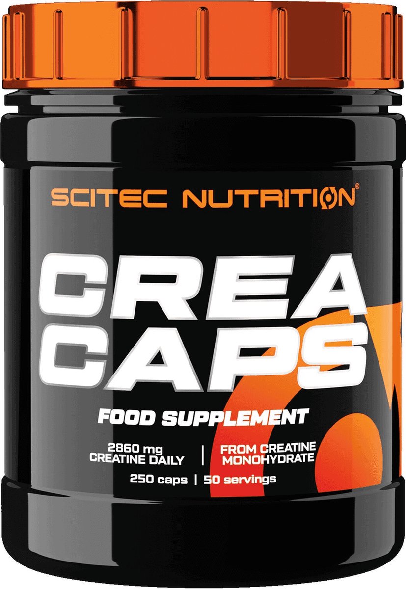 Goedkoopste Creatine - CREA Caps - 250 Capsules / Scitec Nutrition - 250 Capsules