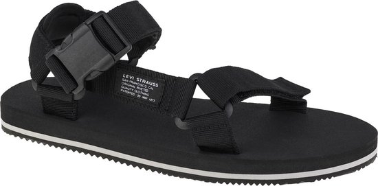 Levi's Tahoe Refresh Sandal 234193-989-559, Homme, Zwart, Sandales pour femmes, taille: 44