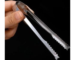 Go Go Gadget - 2 Stuks Buffet-/Barbecue-/Roestvrij Stalen-/Keuken-/IJsblokjes-/Suikerklontjes-/Bartender Tools-Tangen
