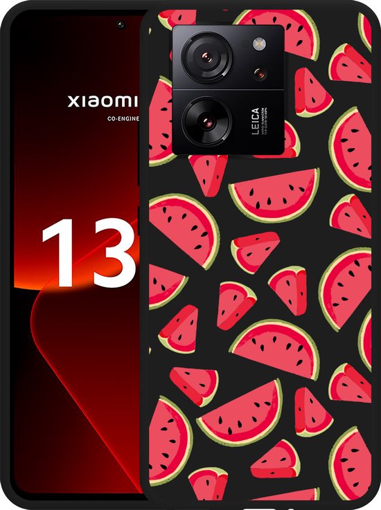 FTRONGRT Hoesje voor Xiaomi 13T Pro, met kaartsleuf, beugel, magnetische PU- lederen portemonnee flip cover voor Xiaomi 13T Pro (zilver