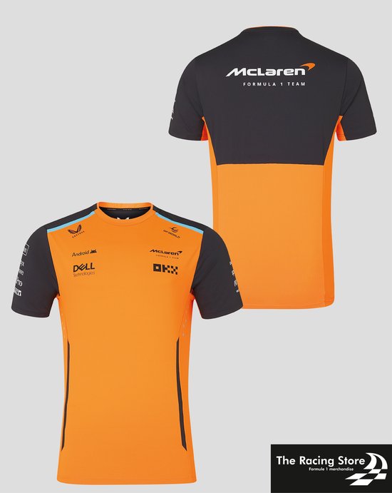Mclaren Teamline Shirt Orange 2024
