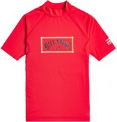 Billabong - UV Zwemshirt voor jongens - Korte mouw - Unity - Rood - maat 134-140cm