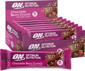 Optimum Nutrition Protein Crunch Bars - Crunchy Berry Proteine Repen - Vegetarisch - 12 Eiwitrepen (660 gram)