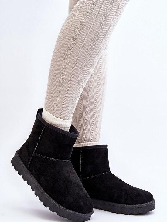 Zwarte Hoge Cozy Boots