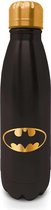 DC Comics Batman - Bat signaal Zwart en Goud Metalen Drinkfles
