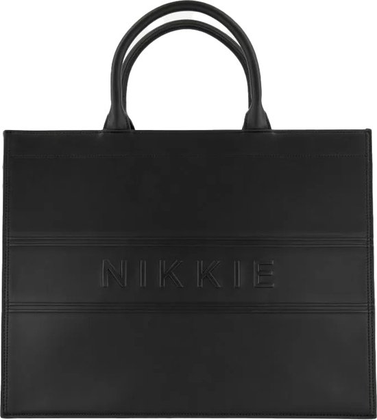 NIKKIE Mayda Logo Shopper Black bol