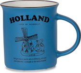 Memoriez - Mok - Holland - Delfts blauw - Set van 2