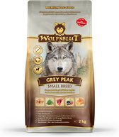 3x Wolfsblut Adult Grey Peak Small Breed Hondenvoer 2 kg