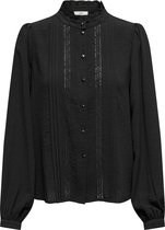 Overhemdblouse dames zwart sale