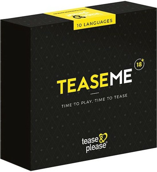 Foto: Tease please teaseme geel erotisch bordspel