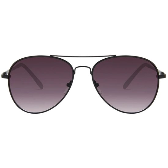 Fako Sunglasses® - Pilotenbril - Piloot Zonnebril - Heren Zonnebril - Dames Zonnebril - Model Bruce - Zwart van Fako Sunglasses® — afbeelding 3