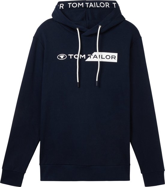 TOM TAILOR printed hoodie Heren Trui