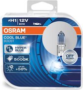 Osram Halogeenlamp H1 12V 80W - IJs Blauw Intens - Xenon look - Set 2 stuks