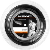 HEAD Sonic Pro Black 1.25mm Tennissnaar op rol 200m