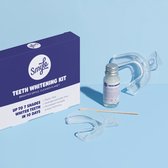 Smyle Whitening kit - Tandenbleekset voor Wittere Tanden - Natuurlijke Ingrediënten zonder Schadelijke Waterstofperoxide - Tot 7 Tinten Lichter - Zichtbaar Resultaat Binnen 10 Dagen!