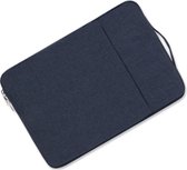 DrPhone S05 Tablet / Laptop Beschermhoes - Cover tot 10 inch – Sleeve met handvat - Donkerblauw