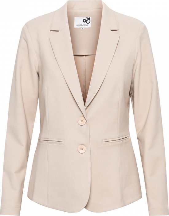 &Co Women blazer Phileine comfort twill - Sand