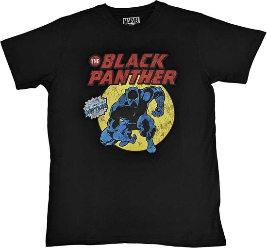 Marvel shirt – Black Panther Retro Vintage Comic L
