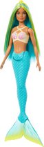 Barbie A Touch of Magic - Turquoise zeemeermin staart - Barbiepop