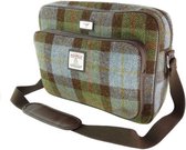 Messengerbag Bowmont MacLeod - 28x40x16 - Harris Tweed - Glen Appin of Scotland