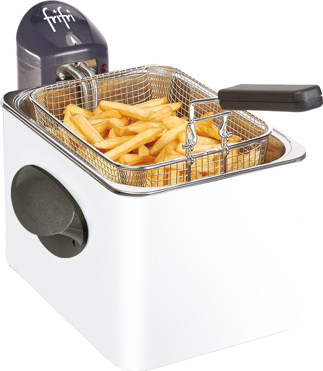 Friteuse Frifri 1905 - 3200W - Capacité 3,5L Pour 1kg De Frites - Cuve Inox Amovible Et Thermostat De Sécurité